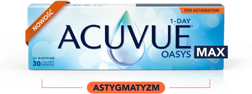 Grafika opakowania ACUVUE OASYS MAX 1-Day FOR ASTIGMATISM