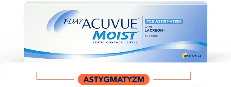 Grafika opakowania 1-DAY ACUVUE MOIST FOR ASTIGMATISM