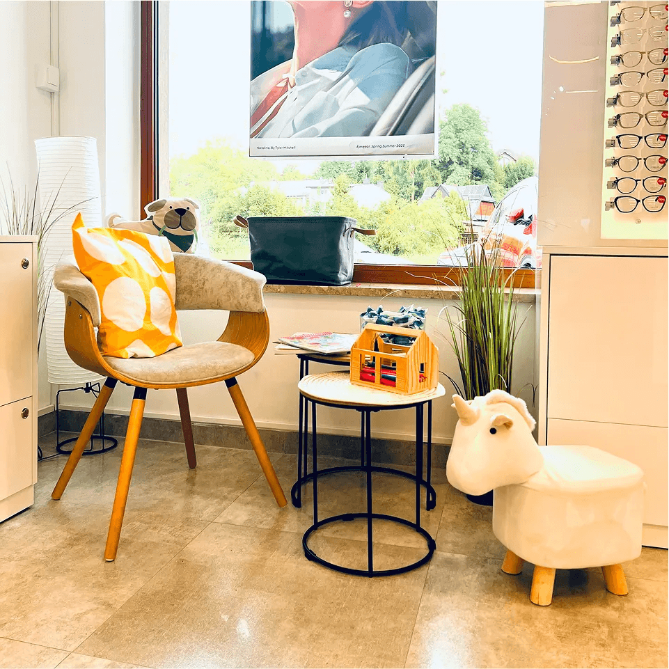 Zdjęcie przedstawiające kącik dla dzieci w salonie