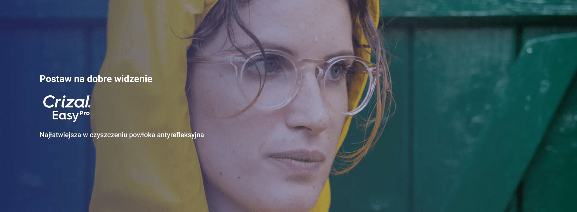 Crizal Easy Pro baner reklamowy