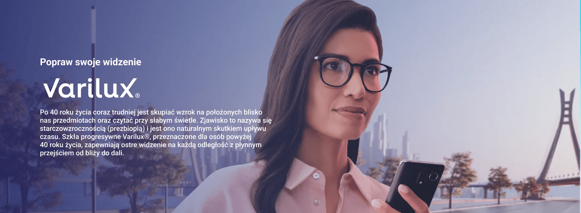 Varilux baner reklamowy